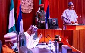 Buhari, NASS leadership meet over supplementary budget for security, COVID-19