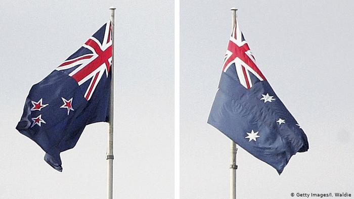 new zealand and austrialia flag