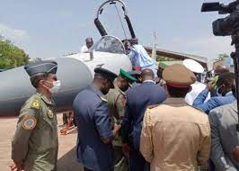 Buhari inducts 3 JF-17 aircraft @ NAF @ 57 celebration