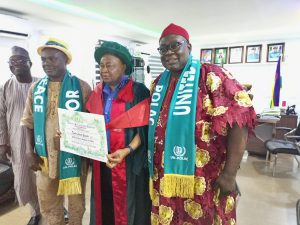 AIG bags Honourary Doctorate in Peace