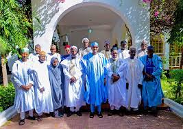 Buhari meets classmates