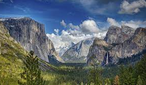 Yosemite National Park, U.S. famous national park partially closed due to wildfire