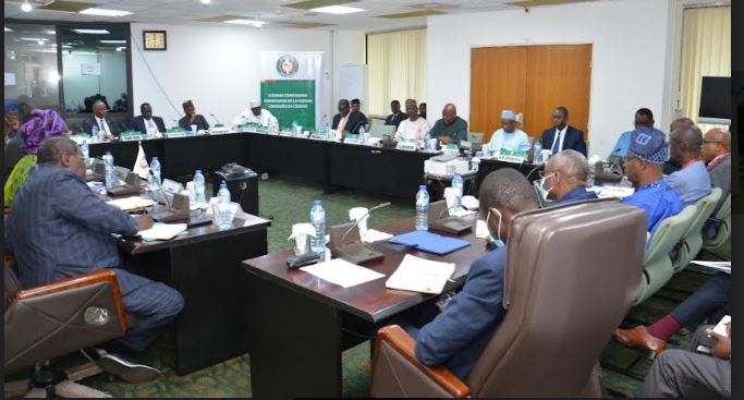 ECOWAS Commission leadership meets with Permanent Representatives of Member states