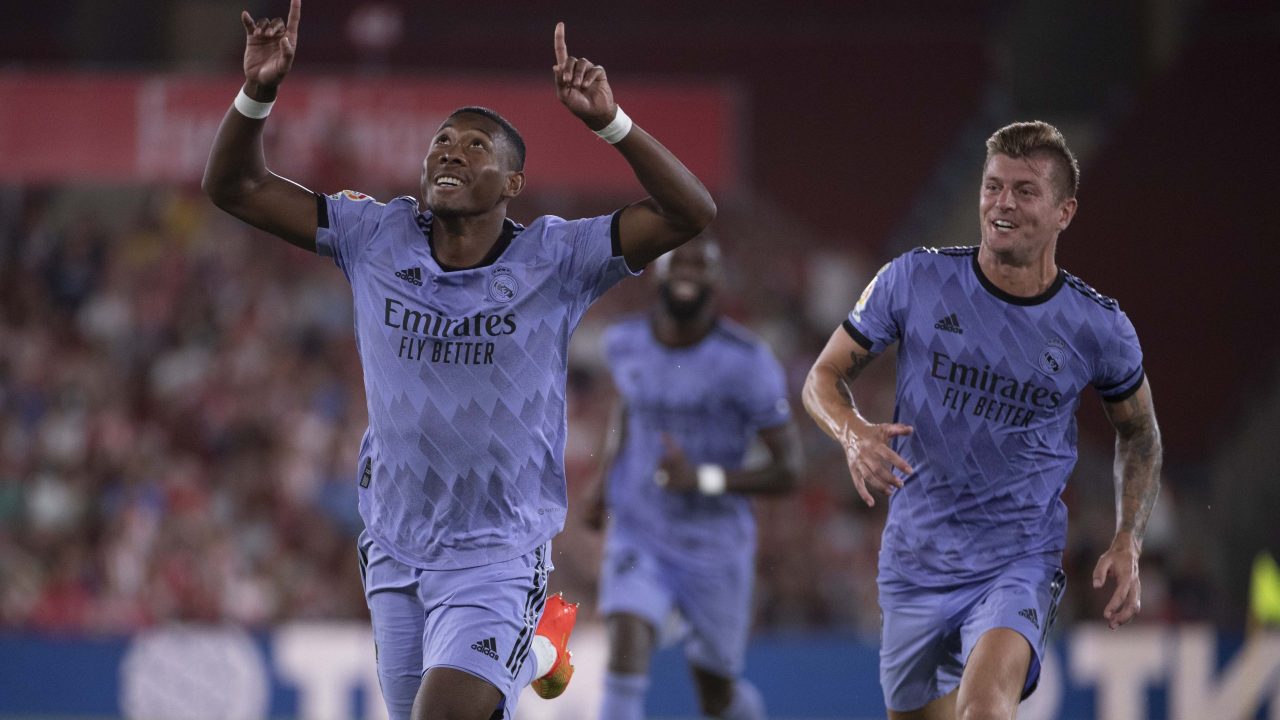Alaba free-kick gives Real Madrid win to start title defence￼