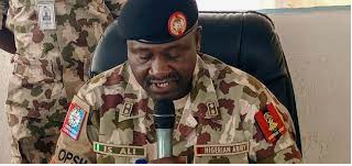 MAJ.-Gen. Ibrahim Ali, the General Officer Commanding (GOC)