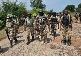 Troops raid bandit’s camp, recover material for IEDs