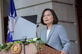 Taiwan president says China’s military threat has not decreased