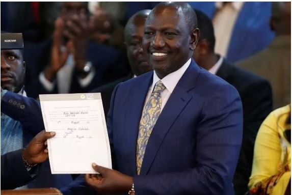 Timi Frank congratulates Kenya’s President-elect, Ruto