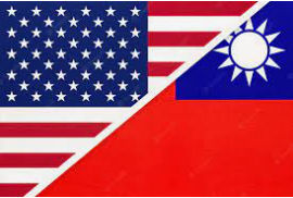 United States and Taiwan Flag