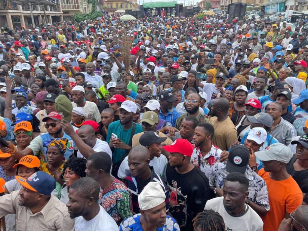 APC supporters stage solidarity walk for Tinubu/Shettima in Ibadan