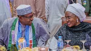 Buhari, wife’s picture goes viral as Nigerians celebrate anniversary