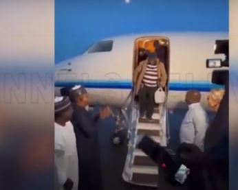 Tinubu Returns To Nigeria After 12 Days In UK