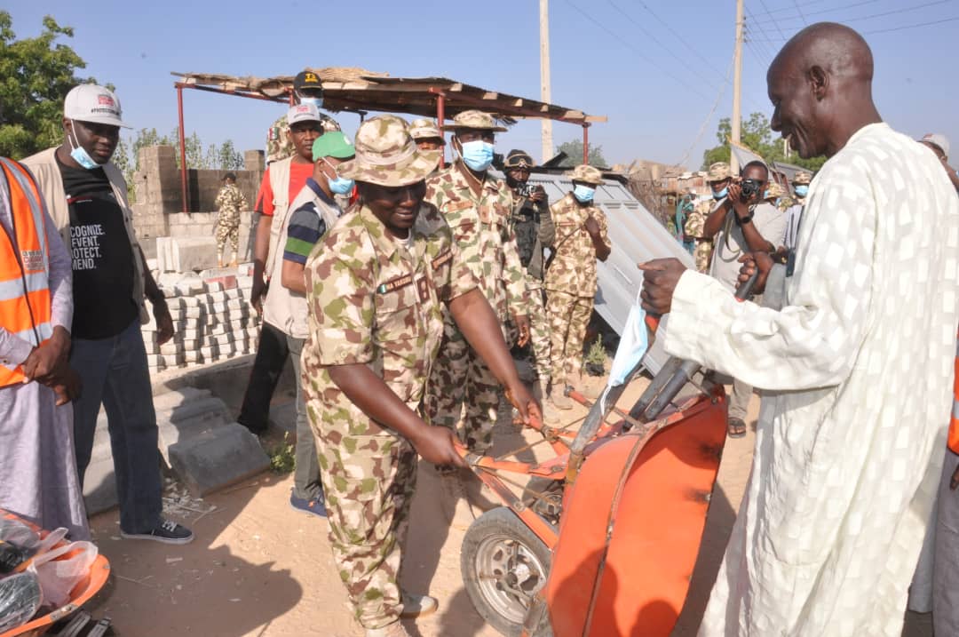 Nigerian Army conducts sanitation exercise in Maiduguri