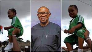Child advocate drags Peter Obi to court over involvement of toddler in rally
