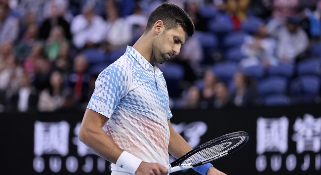 Djokovic wary of semi-final underdog in quest for 22nd slam title
