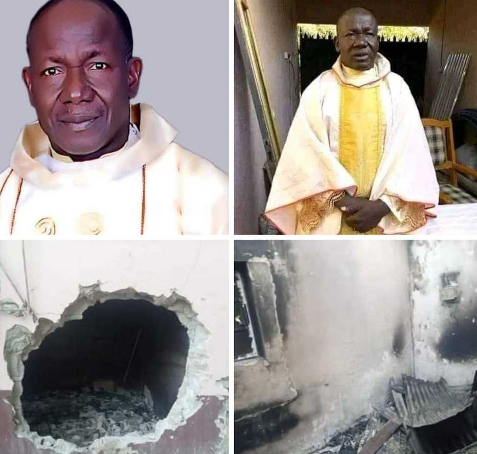 Gunmen kill Catholic priest, set residence ablaze