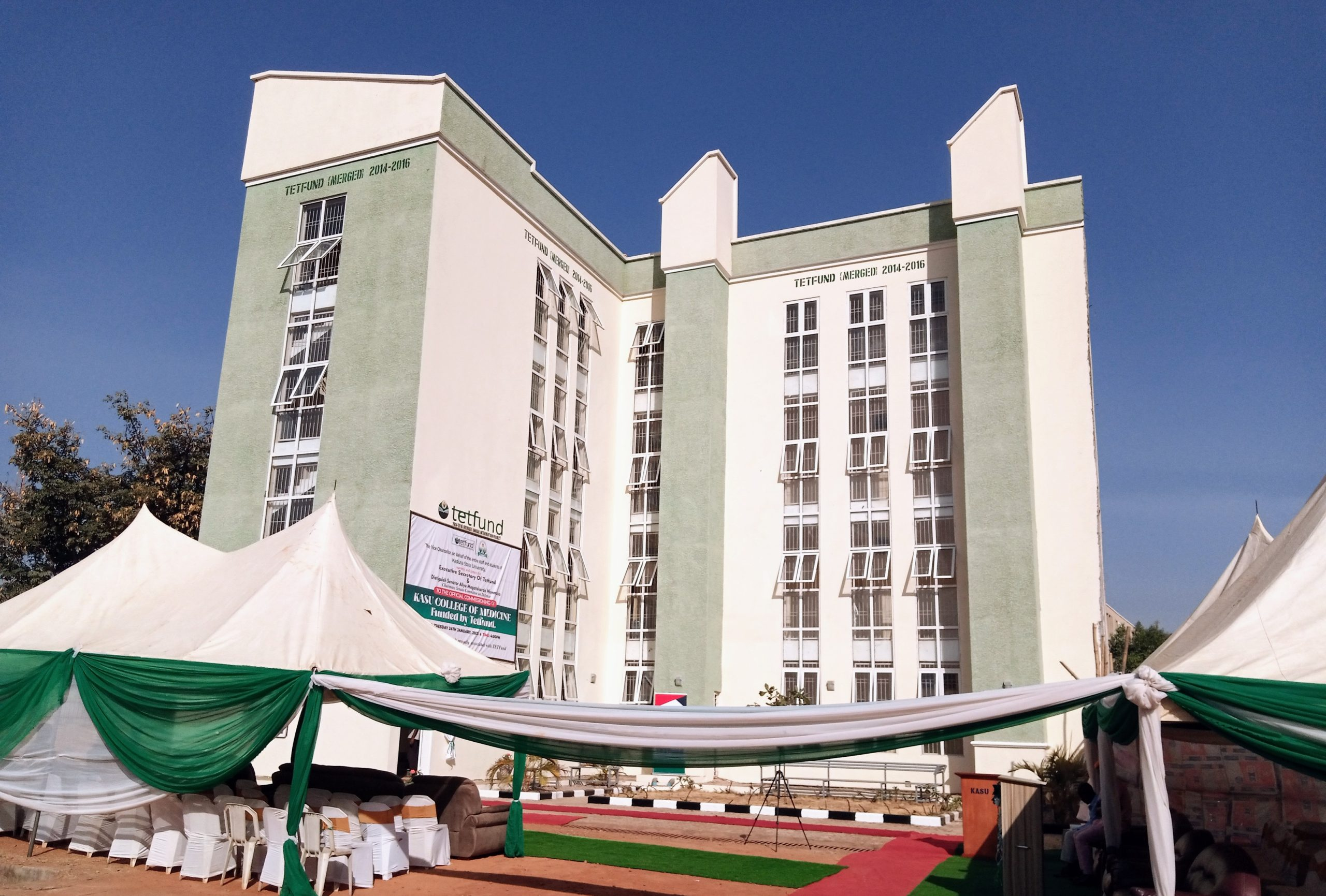 TETFund inaugurates College of Medicine complex in KASU