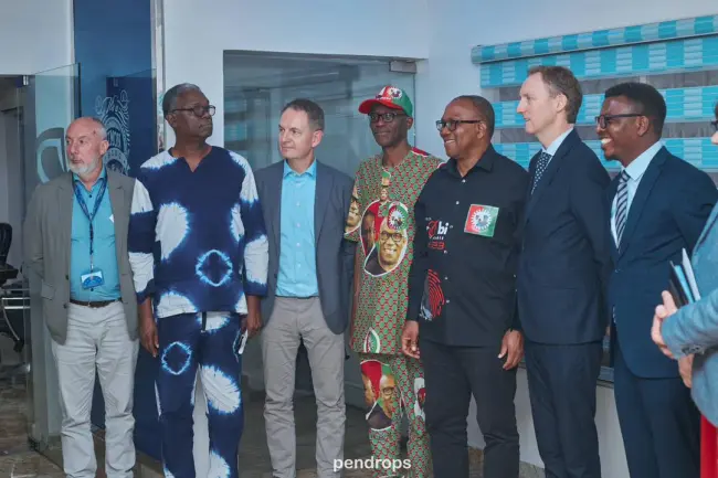 Peter Obi meets with European Union election observers