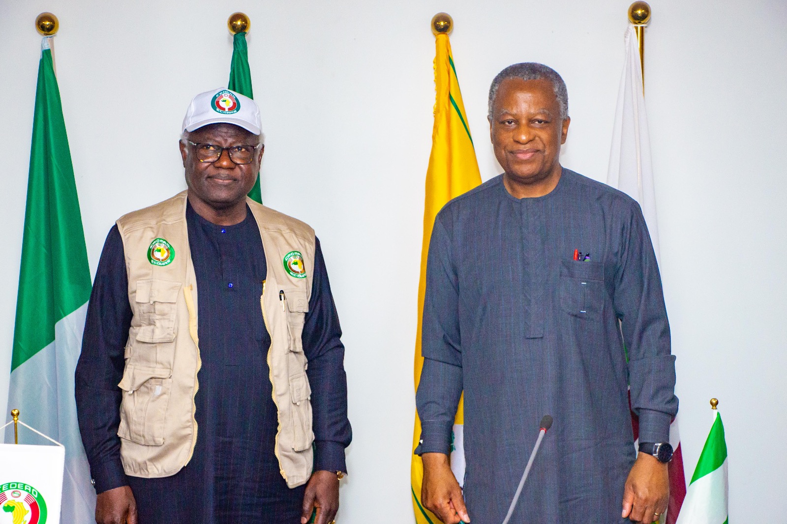 Head of ECOWAS Observation Mission to Nigeria visits the Minister of Foreign Affairs