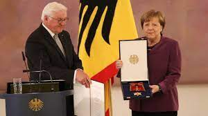 Merkel to be honoured by German state for services to country