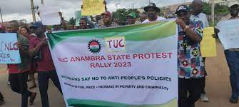 Subsidy: Labour leaders protest in Anambra