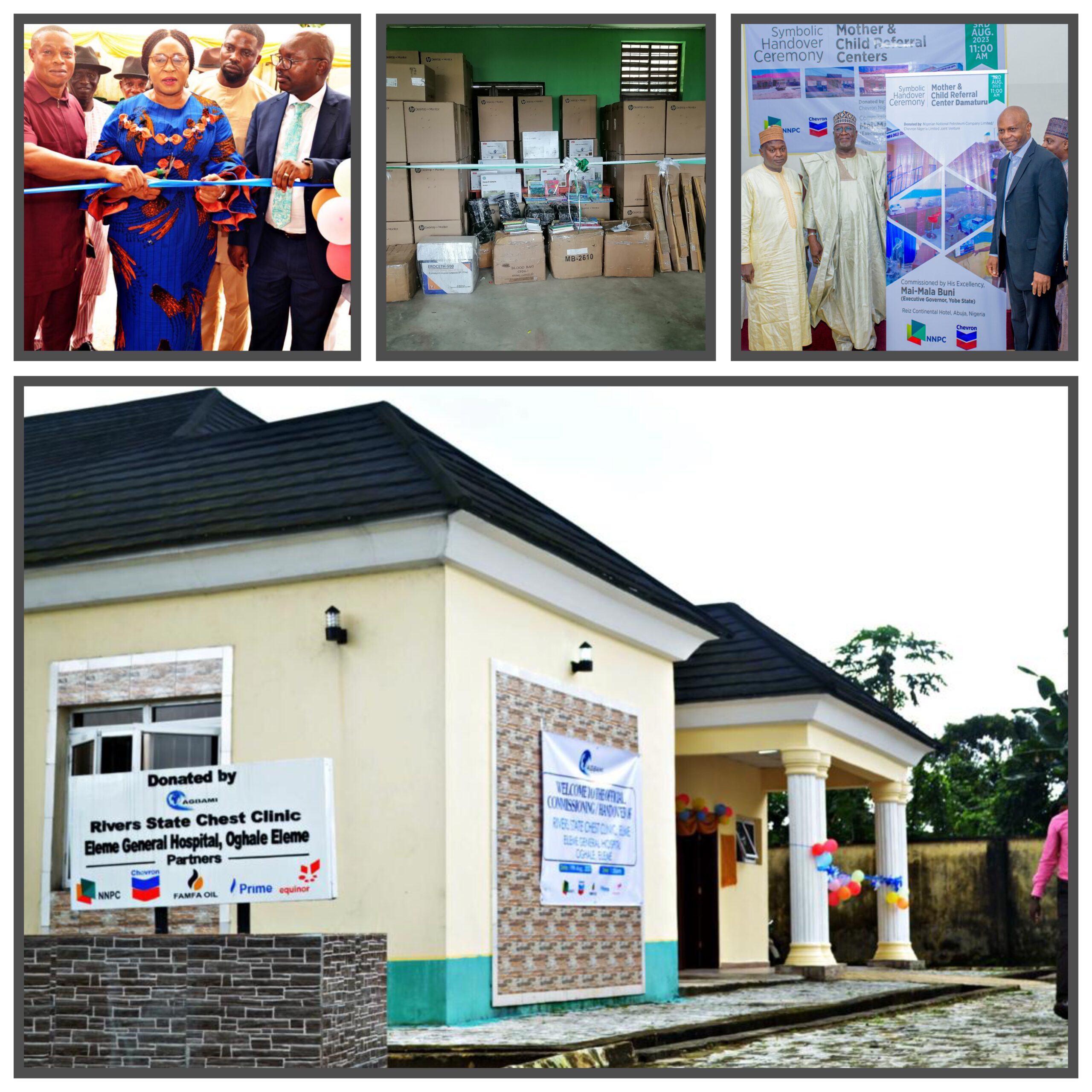 Chevron companies provide health and educational support to communities in Rivers, Yobe and Oyo States 