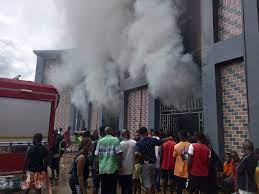 Fire guts warehouses in Abakaliki, destroys goods worth millions of Naira – Market Chairman