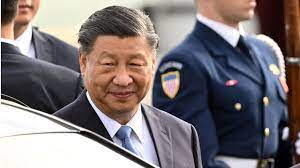 Chinese President arrives in U.S.